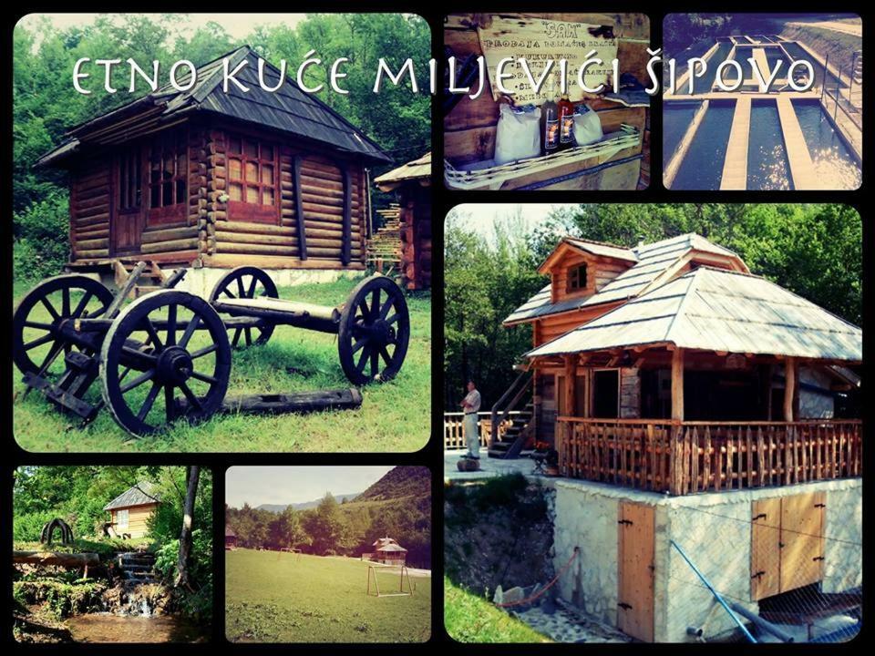 Hotel Etno Kuce Miljevic à Sipovo Extérieur photo